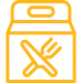 Food Delivery Box Icon