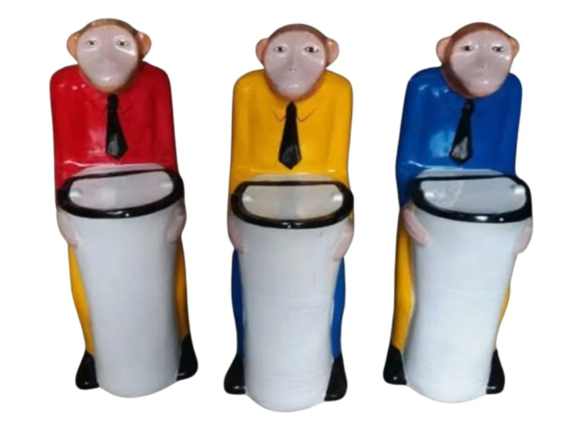 FRP Monkey Dustbin
