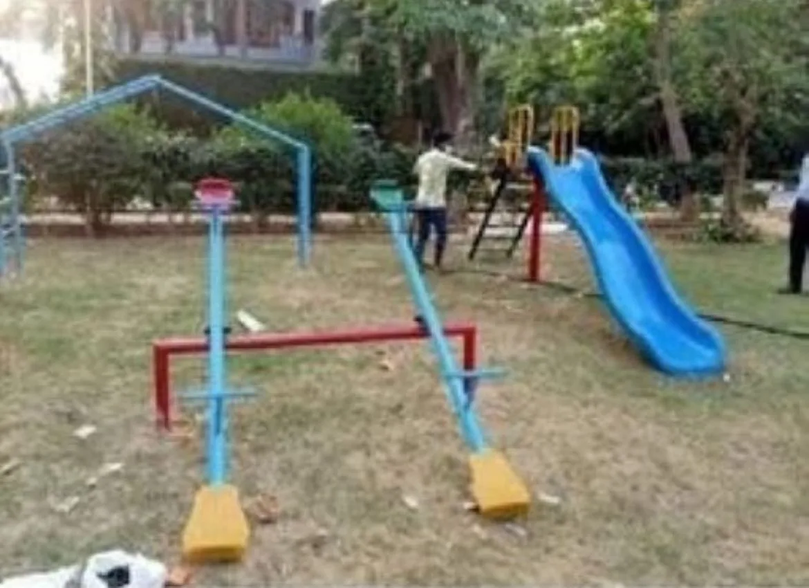 See Saw in Mild Steel