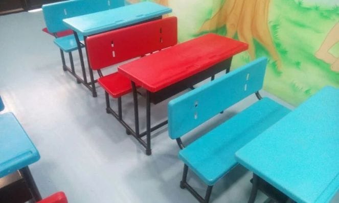 frp benches use in classrooms