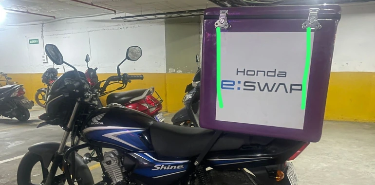 FRP food delivery box for Honda E:Swap